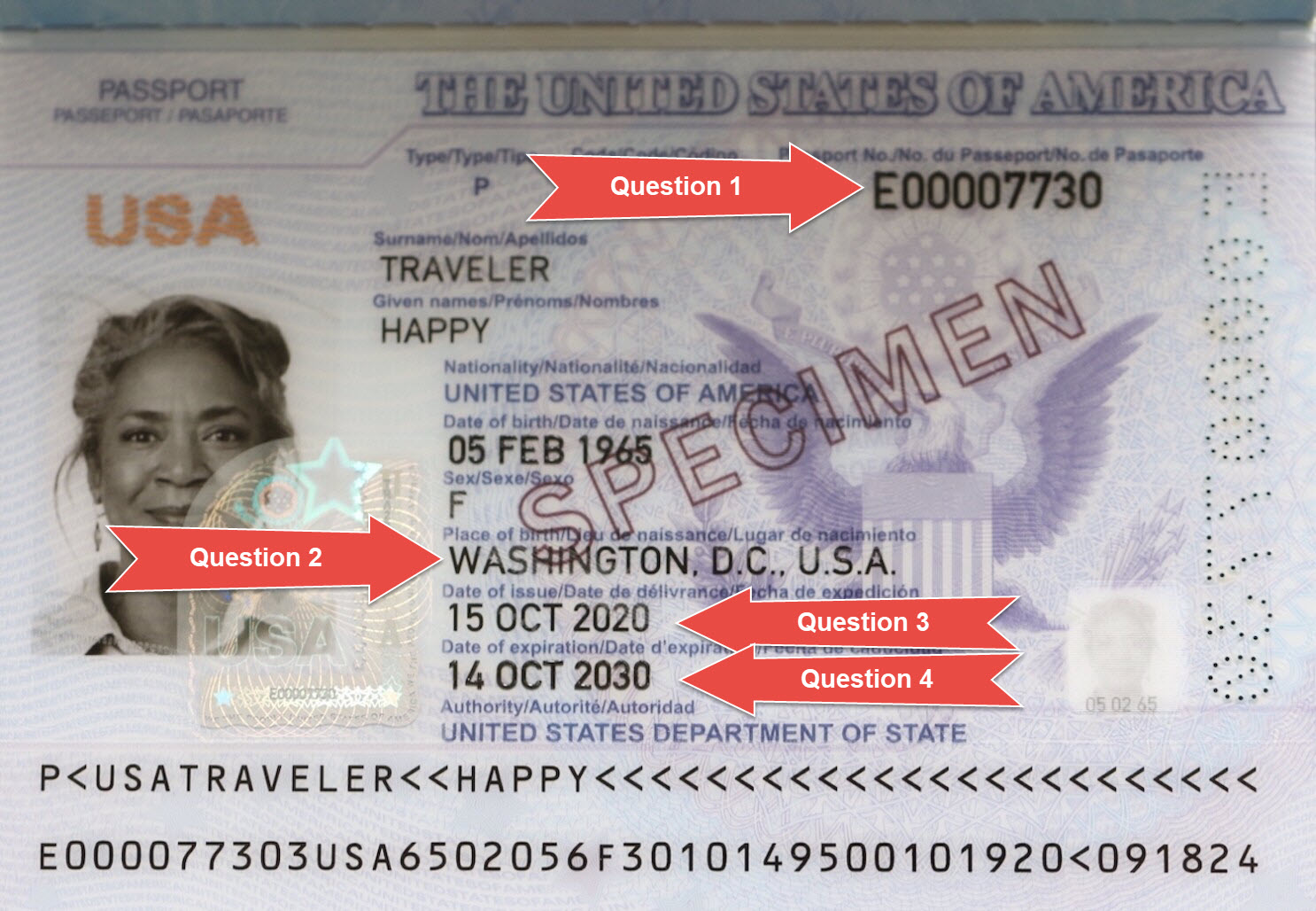 Sample Passport